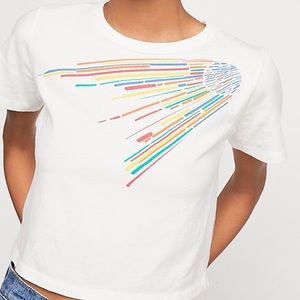 Bowie Rebel Crop Tee - Free People